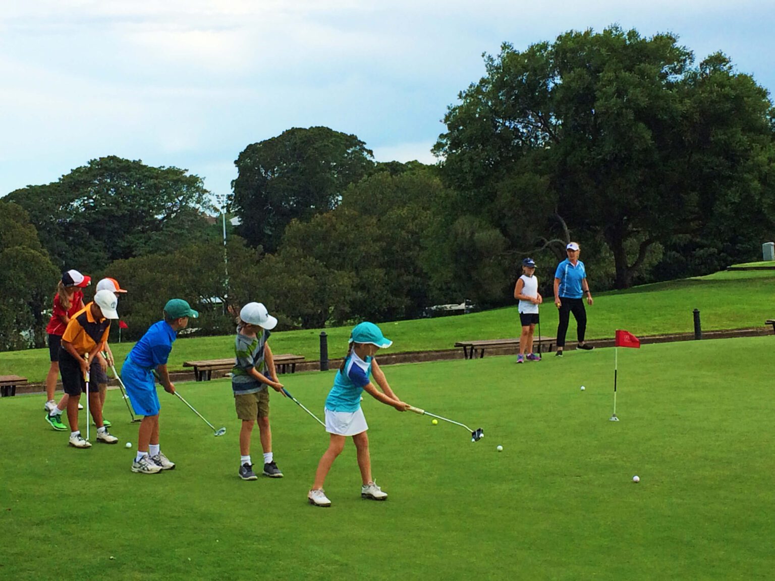 Kids putting green Moore Park Golf Club, Sydney